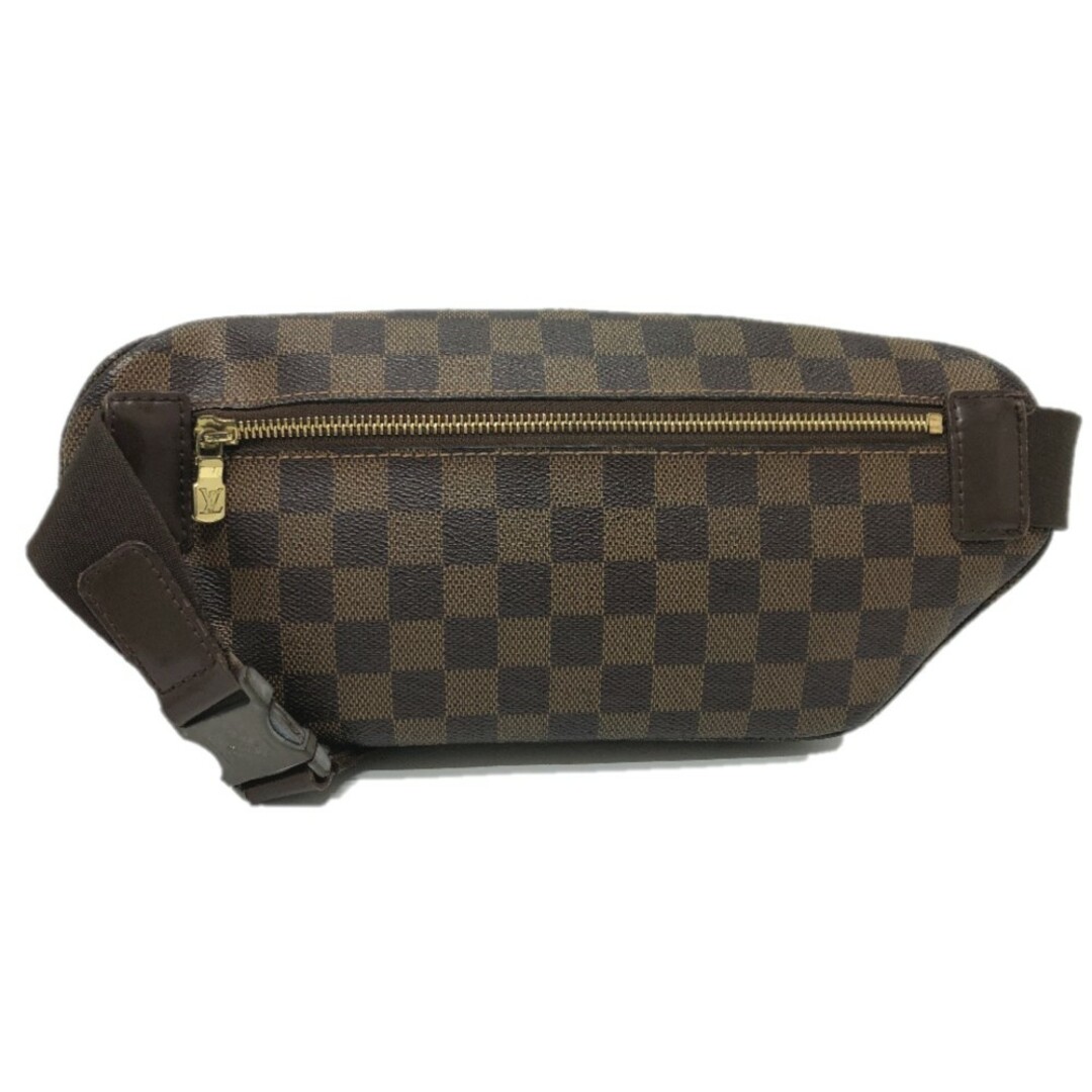 LOUIS VUITTON(ルイヴィトン)のルイヴィトン LOUIS VUITTON バムバッグ・メルヴィール N51172 ダミエライン ウエストバッグ ダミエキャンバス エベヌ ブラウン メンズのバッグ(ウエストポーチ)の商品写真