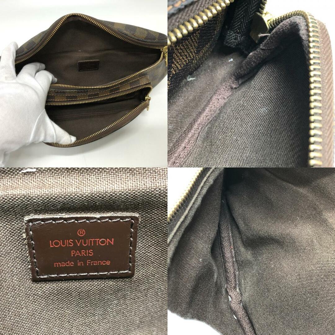 LOUIS VUITTON(ルイヴィトン)のルイヴィトン LOUIS VUITTON バムバッグ・メルヴィール N51172 ダミエライン ウエストバッグ ダミエキャンバス エベヌ ブラウン メンズのバッグ(ウエストポーチ)の商品写真