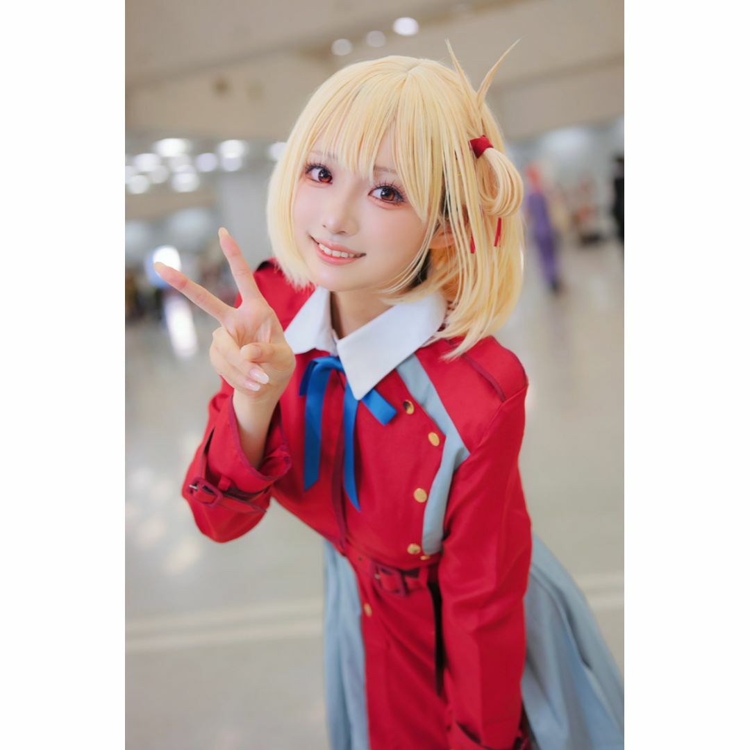 錦木千束 ウィッグ コスプレ リコリスリコイル 耐熱 58cm【現物 錦木千束 ウィッグ コスプレ リコリスリコイル 耐熱 58cm【現物