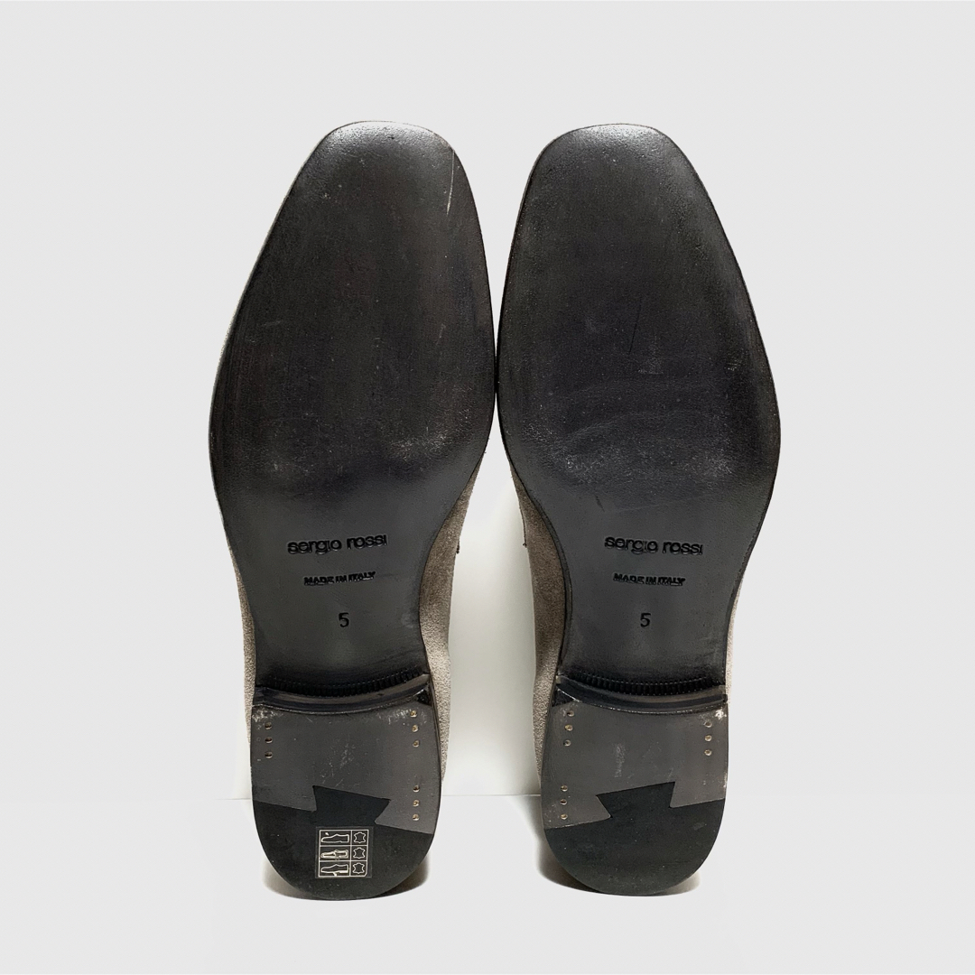 Sergio Rossi(セルジオロッシ)の☆未使用 セルジオロッシ Uチップ スエードレザー ローファー イタリア製 革靴 メンズの靴/シューズ(ドレス/ビジネス)の商品写真