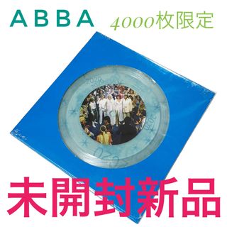 新品 5280円 ABBA 4000枚限定7inch クリアヴァイナル レコード(ポップス/ロック(洋楽))