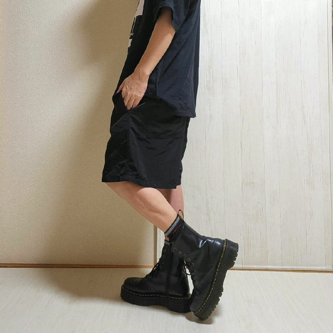 Rick Owens(リックオウエンス)のRick Owens サルエルショーツ 黒 メンズのパンツ(ショートパンツ)の商品写真