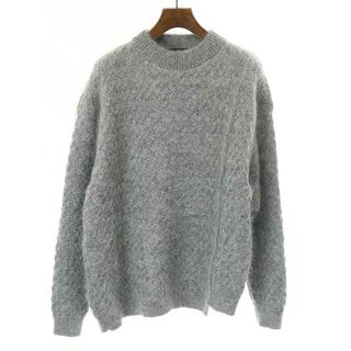 UNUSED アンユーズド 22AW 7G mohair pull over knit モヘアニットセーター US2270 グレー 3