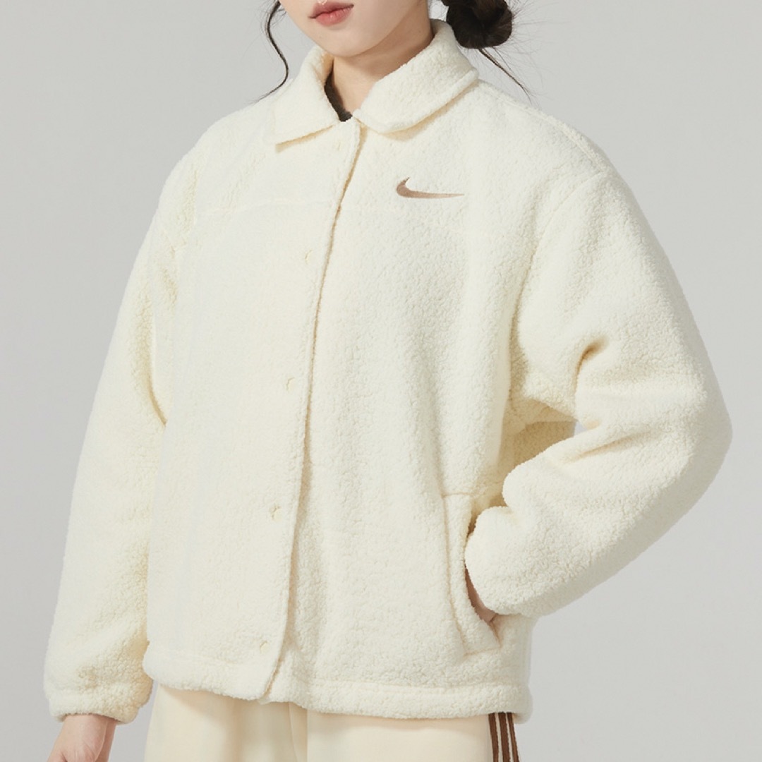 新品★定価12760円★NIKE★ボア★ジャケット★ホワイト★Mサイズ 新品★定価12760円★NIKE★ボア★ジャケット★ホワイト★Mサイズ