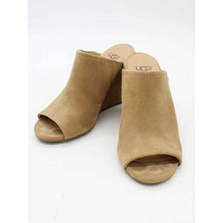 アグ(UGG)の【春物 新入荷】★UGG/アグ★1019894/ライブリーウェッジソールサンダル/カジュアル/おしゃれ/サンダル/シューズ/靴 ベージュ レディース 23cm【中古】春夏 403042(サンダル)