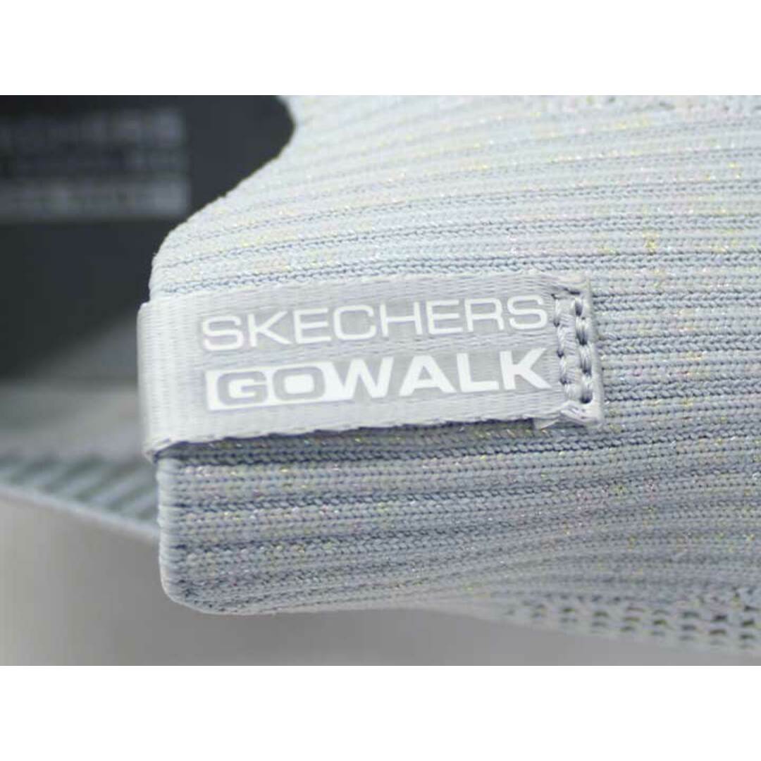 SKECHERS(スケッチャーズ)の★SKECHERS/スケッチャーズ★GOGA MAT/スリッポン/カジュアル/スポーツ/軽量/シューズ/靴 シルバー×マルチカラー レディース 24.5cm【中古】春夏秋冬403042 レディースの靴/シューズ(スリッポン/モカシン)の商品写真