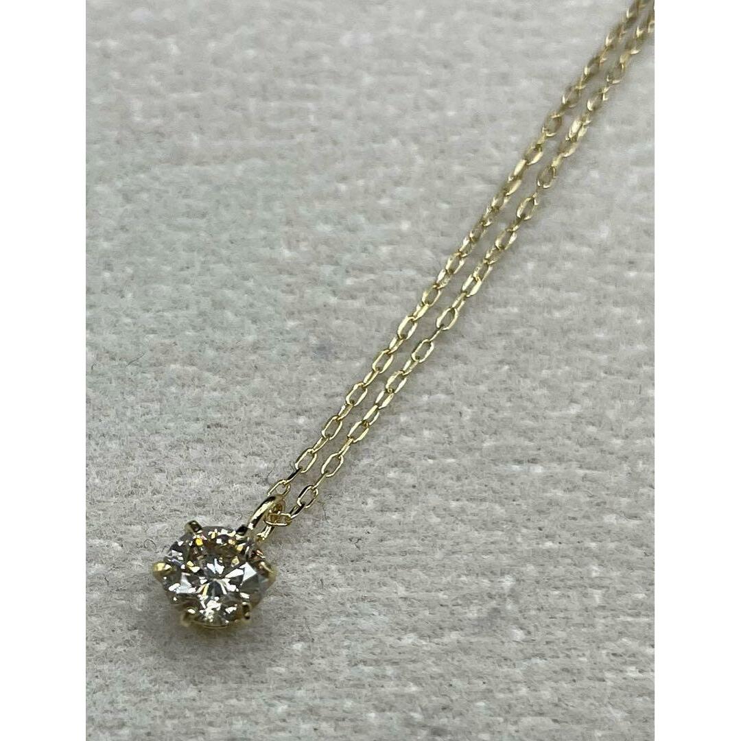 JB365★高級 ダイヤモンド0.3ct K18 ネックレス