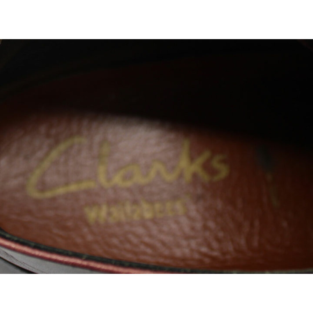 Clarks(クラークス)の■Clarks/クラークス■デザートブーツ/シューズ/靴 ワインレッド メンズ 25 1/2【中古】 春夏秋冬 511042 メンズの靴/シューズ(ドレス/ビジネス)の商品写真