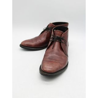 クラークス(Clarks)の■Clarks/クラークス■デザートブーツ/シューズ/靴 ワインレッド メンズ 25 1/2【中古】 春夏秋冬 511042(ドレス/ビジネス)