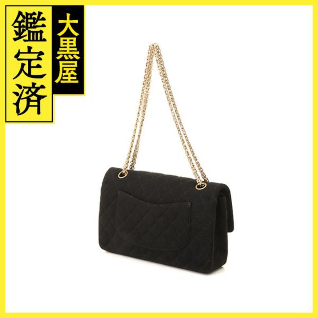 CHANEL(シャネル)のCHANEL　マトラッセＷフラップＷチェーンショルダー　ジャージ【430】 レディースのバッグ(ショルダーバッグ)の商品写真