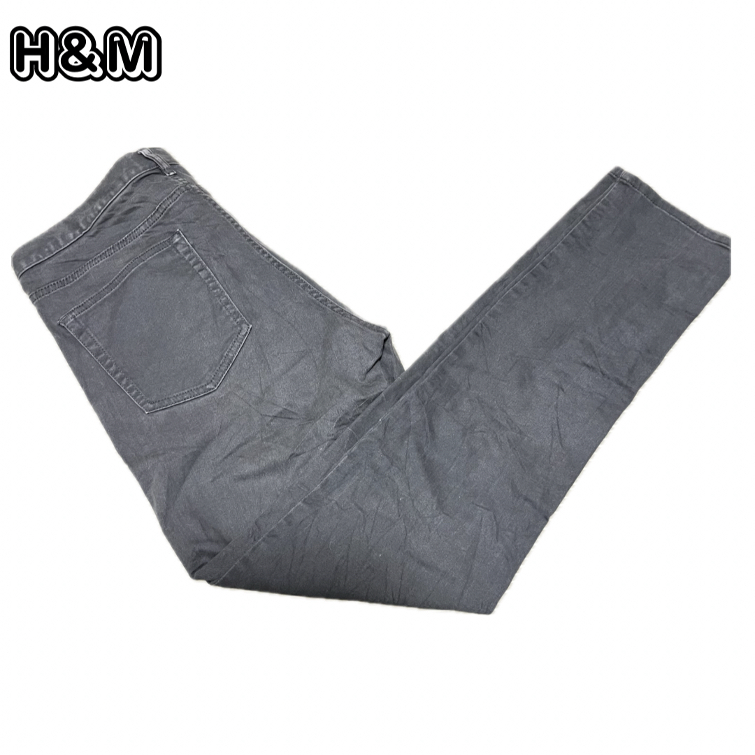 H&H(エイチアンドエイチ)のH&M デニム　ジーンズ　ワークパンツ　ブラック　M w44 メンズのパンツ(デニム/ジーンズ)の商品写真
