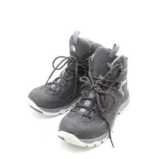 ザノースフェイス(THE NORTH FACE)の【楽天スーパーSALE】★THE NORTH FACE/ザノースフェイス★ NF0A4NGE/トレッキングブーツ/シューズ/登山/アウトドア/カジュアル/機能性/靴  ブラック/黒 レディース メンズ ユニセックス 25cm 【中古】春夏秋冬 222132(登山用品)