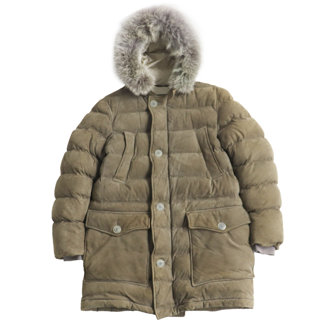 HERNO - 良品 Herno ヘルノ PL0025U18010 ゴートスキン オール HERNO - 良品 Herno ヘルノ PL0025U18010 ゴートスキン オール