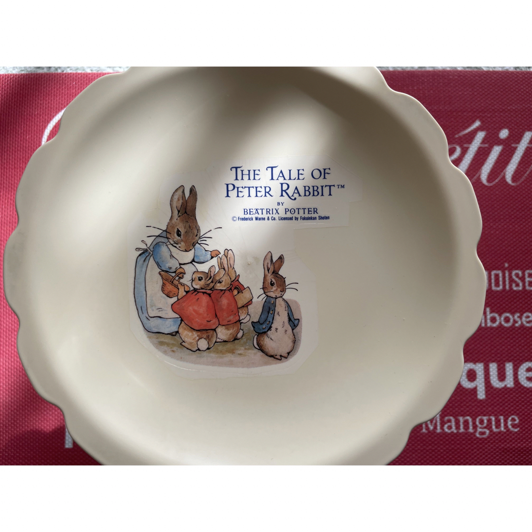 セキスイ PETER RABBIT ピーターラビット　料理用はかり　スケール　 キッズ/ベビー/マタニティの洗浄/衛生用品(ベビースケール)の商品写真