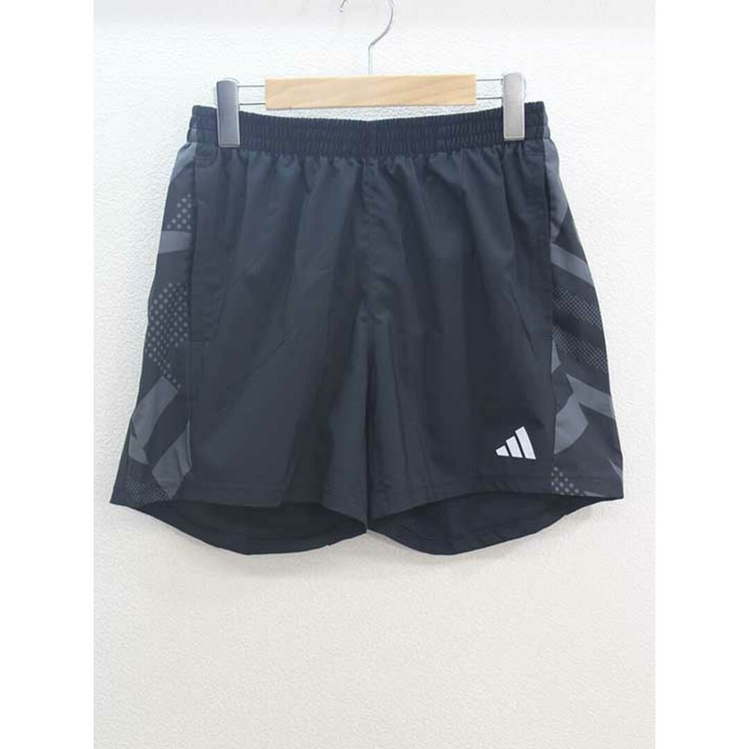 adidas(アディダス)の【値下げ】‡adidas/アディダス‡ランニングショーツ/二分丈 ブラック/黒 メンズ XL5 【中古】春夏秋冬 326032 スポーツ/アウトドアのトレーニング/エクササイズ(その他)の商品写真