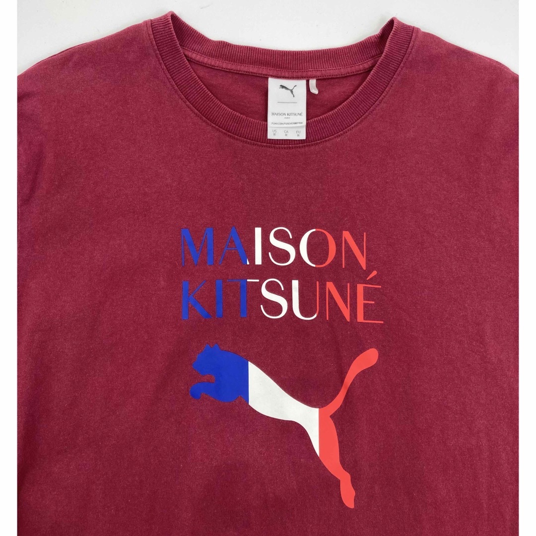 MAISON KITSUNE'(メゾンキツネ)のPUMA x Maison Kitsuné プーマ メゾンキツネ Tシャツ M メンズのトップス(Tシャツ/カットソー(半袖/袖なし))の商品写真