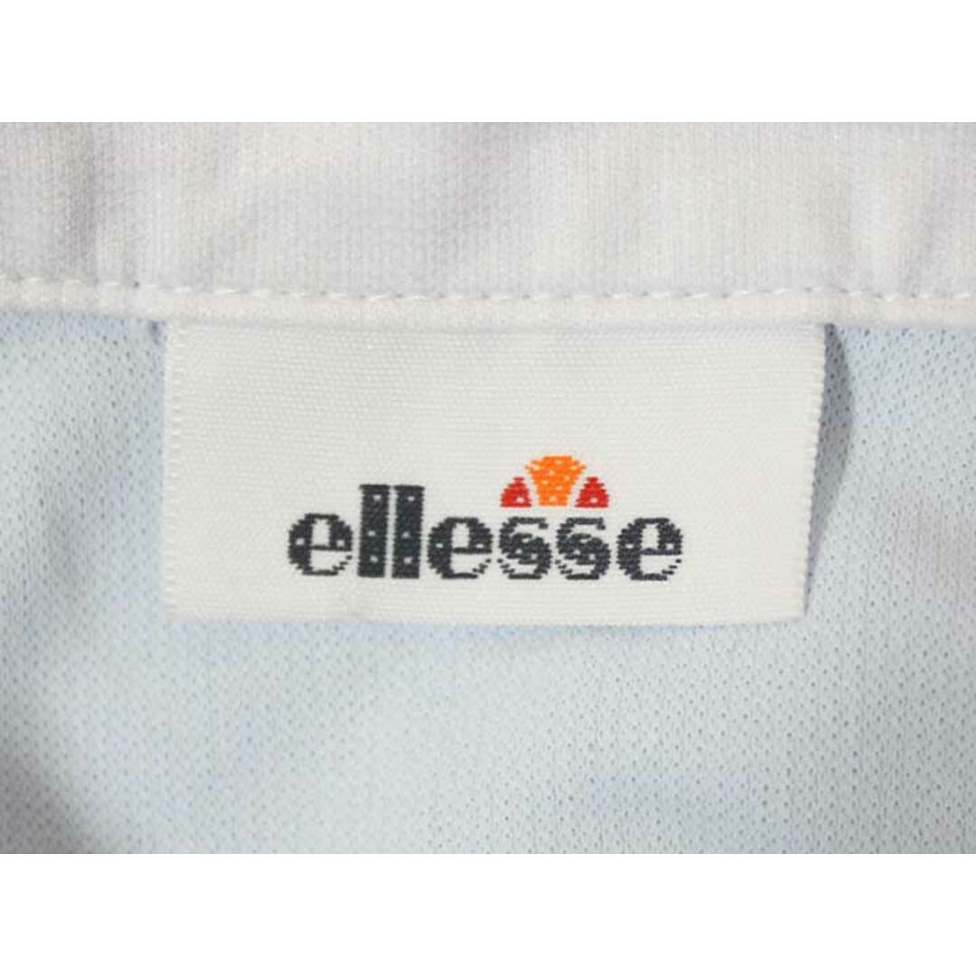 ellesse(エレッセ)の☆ellesse/エレッセ☆テニスウェア/セットアップ/スポーツ/半袖/ショート丈 ブルー×ホワイト/青×白 レディース S【中古】春夏 012032 スポーツ/アウトドアのテニス(ウェア)の商品写真