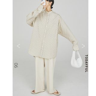 トゥデイフル(TODAYFUL)の❰美品❱TODAYFUL Twill Cocoon Trousers 38(カジュアルパンツ)