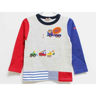 ミキハウス(mikihouse)の【春物 新入荷!】新品 未使用品‡ミキハウス/mikihouse‡110cm 長袖Tシャツ/長袖カットソー/ロンT グレー系 子供服 キッズ kids 男の子 春秋 tops 612042(Tシャツ/カットソー)