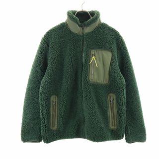 UNIQLO - ユニクロ ジェイダブリューアンダーソン 長袖 ボアジャケット L ダークグリーン UNIQLO JW ANDERSON メンズ 古着 【240311】