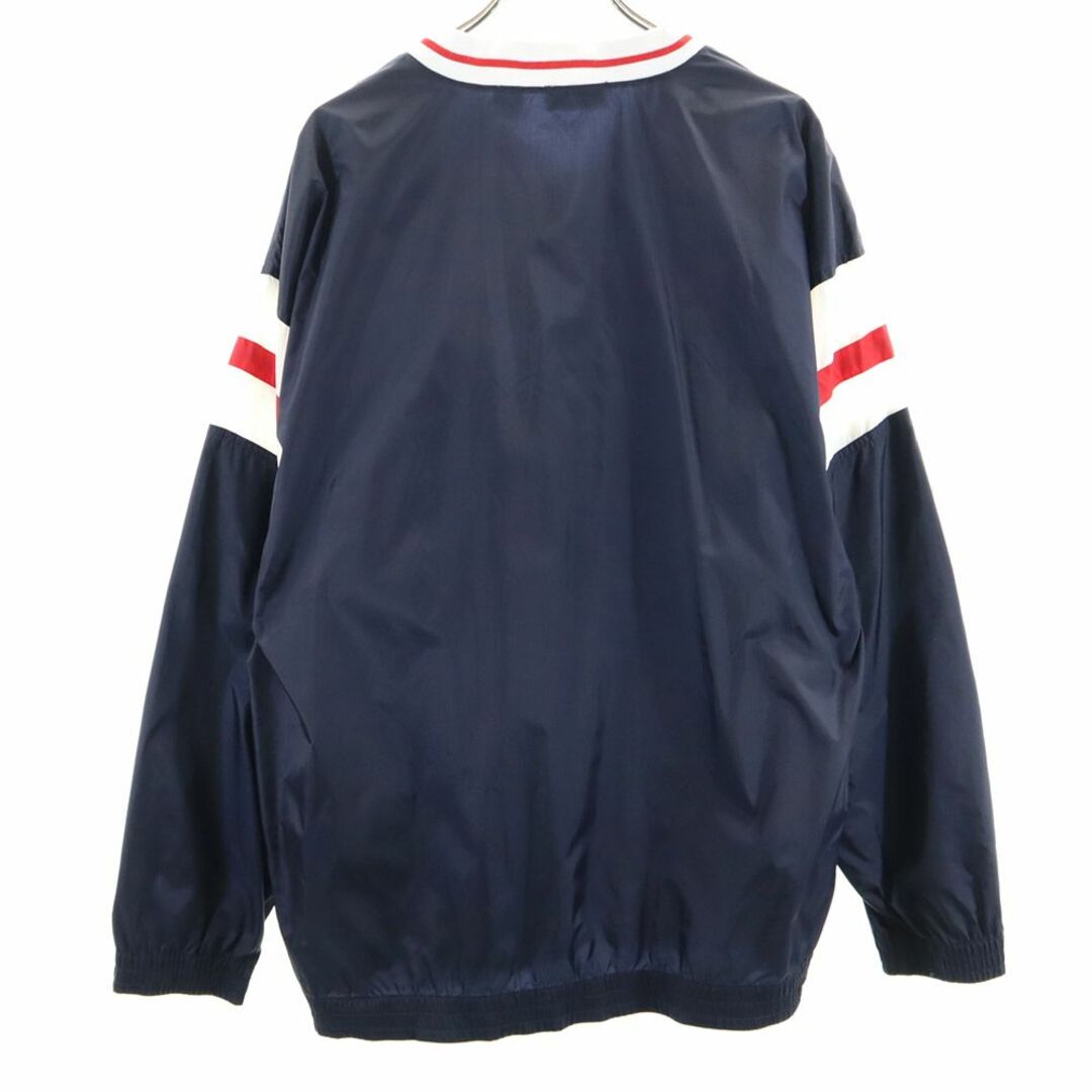 FILA(フィラ)のフィラ 90s オールド 長袖 プルオーバー ナイロンジャケット L ネイビー FILA メンズ 古着 【240311】 メンズのジャケット/アウター(ナイロンジャケット)の商品写真