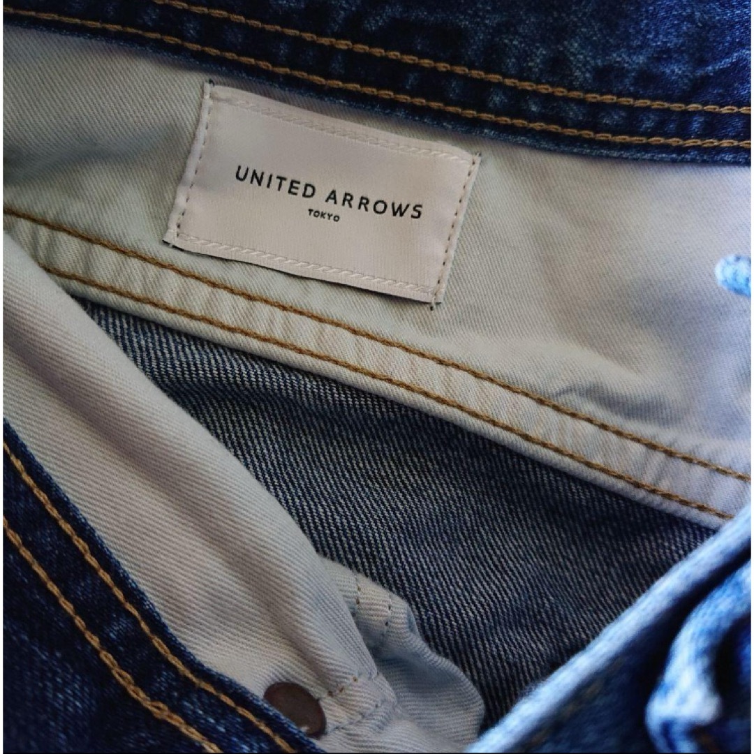 UNITED ARROWS(ユナイテッドアローズ)のUNITED ARROWS ☆ ハイライズデニムパンツ ☆ 極美品 レディースのパンツ(デニム/ジーンズ)の商品写真