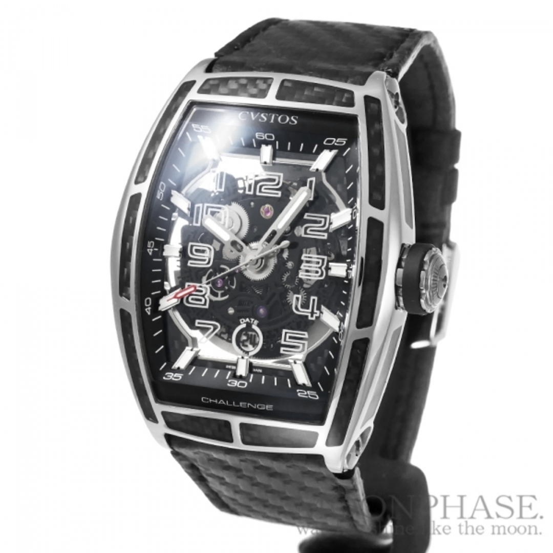 CVSTOS(クストス)のクストス チャレンジ ジェットライナー カーボン 世界100本限定 Ref.CVT-JET-CARBON ST 中古品 メンズ 腕時計 メンズの時計(腕時計(アナログ))の商品写真