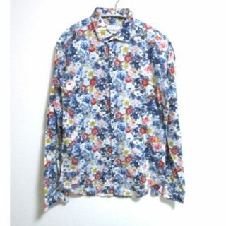 ザラ(ZARA)のザラマン　ZARA MAN　花柄総柄コットンシャツ　ポルトガル製(シャツ)