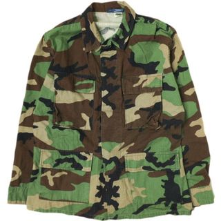 PROPPER プロッパー BDU COAT JACKET COTTON RIPSTOP コットンリップストップ カモフラージュシャツジャケット S Woodland Camo ミリタリー アウター【中古】【PROPPER】(ミリタリージャケット)