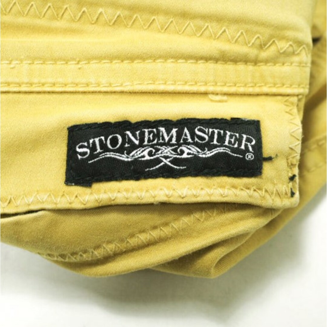 STONE MASTER ストーンマスター アメリカ製 コットンストレッチクライミングショーツ 30 イエロー イージー ショートパンツ ボトムス【中古】【STONE MASTER】 メンズのパンツ(ショートパンツ)の商品写真