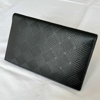 ボッテガヴェネタ(Bottega Veneta)の【美品】ボッテガヴェネタ デボス イントレチャート 長財布(長財布)