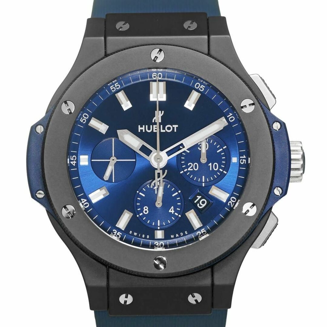 HUBLOT(ウブロ)のウブロ ビッグバン エボリューション セラミックブルー Ref.301.CI.7170.LR 中古品 メンズ 腕時計 メンズの時計(腕時計(アナログ))の商品写真