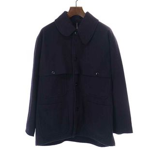 コモリ(COMOLI)のCOMOLI コモリ 21AW ナッピングウール マッキーノウクルーザー ジャケット ネイビー 2 U03-04008(その他)