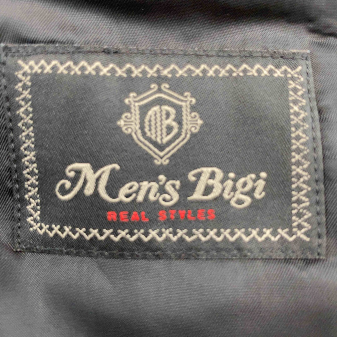 MEN'S BIGI(メンズビギ)のMEN’S BIGI メンズビギ スーツ セットアップ　黒 メンズのジャケット/アウター(テーラードジャケット)の商品写真