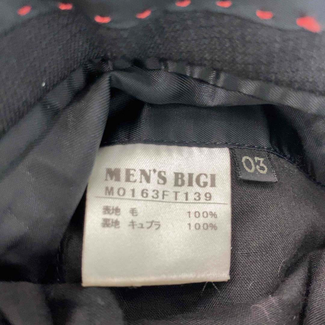 MEN'S BIGI(メンズビギ)のMEN’S BIGI メンズビギ スーツ セットアップ　黒 メンズのジャケット/アウター(テーラードジャケット)の商品写真