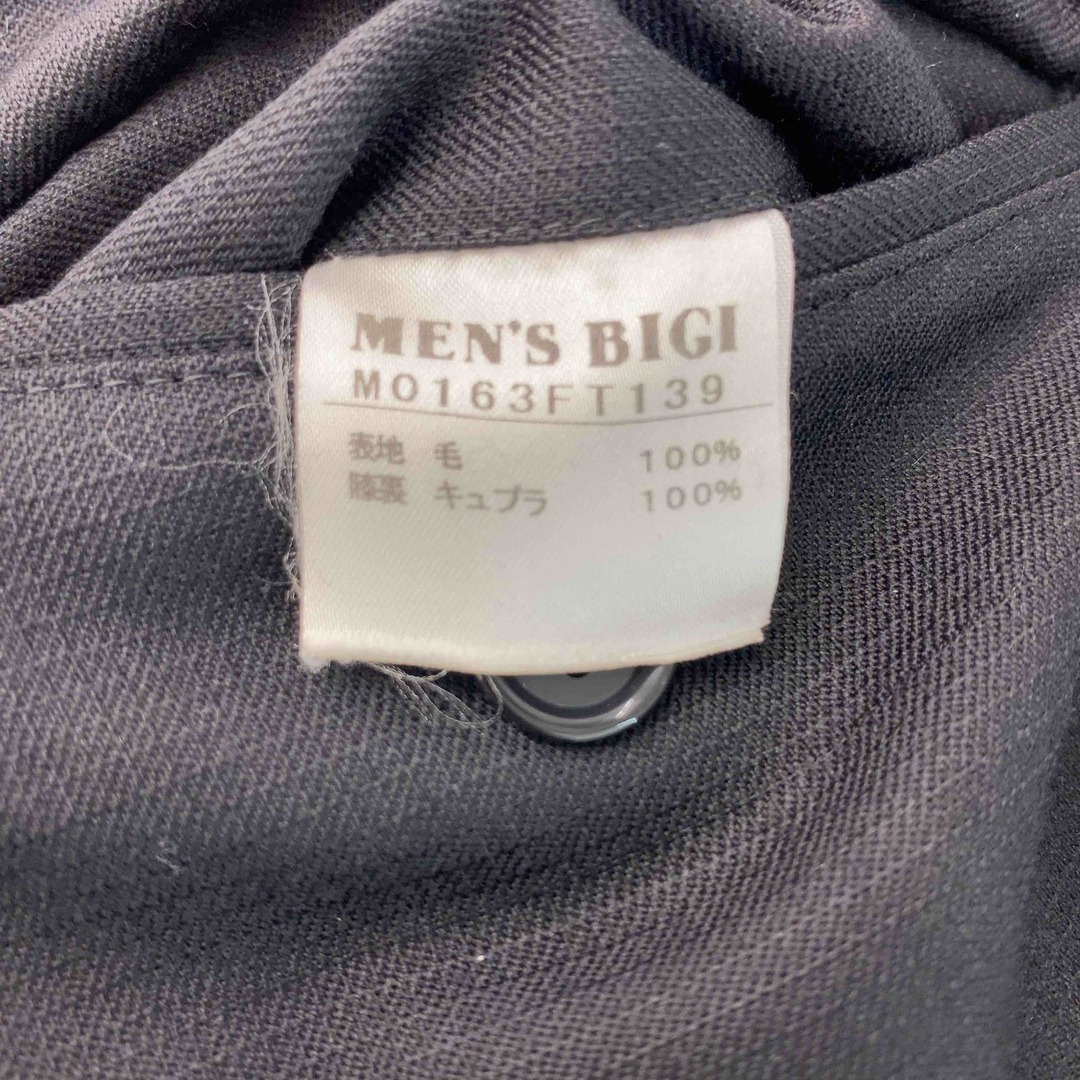 MEN'S BIGI(メンズビギ)のMEN’S BIGI メンズビギ スーツ セットアップ　黒 メンズのジャケット/アウター(テーラードジャケット)の商品写真