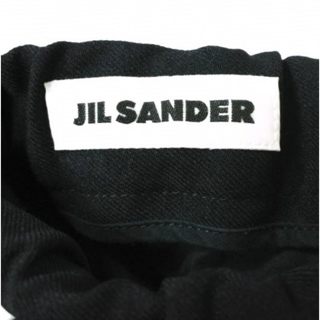 Jil Sander(ジルサンダー)のJIL SANDER ジルサンダー イタリア製 R-PRIAMO S 20 TROUSERS STORM ポリエステルサージテーパードイージーパンツ JSMP311331MP44100092 44 Dk.Navy ボトムス【中古】【JIL SANDER】 メンズのパンツ(その他)の商品写真