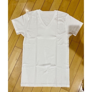 【新品・未使用】白Tシャツ　コットン　2枚セット！！！　　L /Mサイズ(その他)