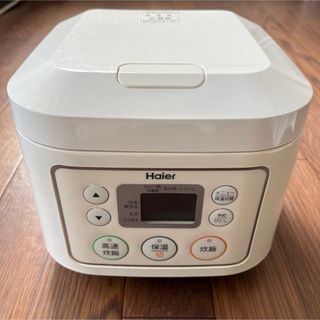 ハイアール(Haier)のハイアール　マイコンジャー炊飯器３合炊(炊飯器)