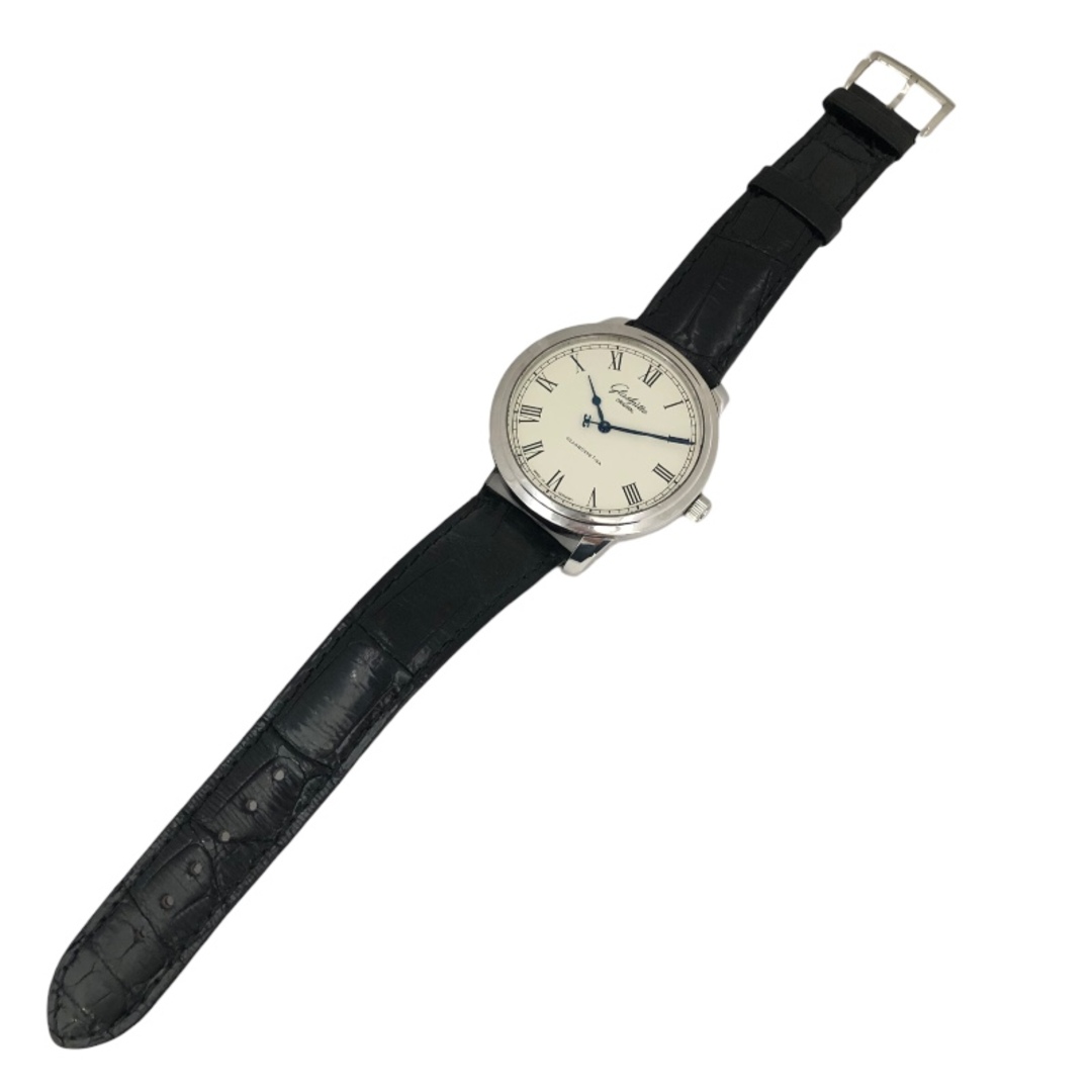 Glashutte Original(グラスヒュッテオリジナル)の　グラスフュッテ・オリジナル GLASHUTTE ORIGINAL セネタ 1-39-59-01-02-04 ホワイト ステンレススチール SS メンズ 腕時計 メンズの時計(その他)の商品写真