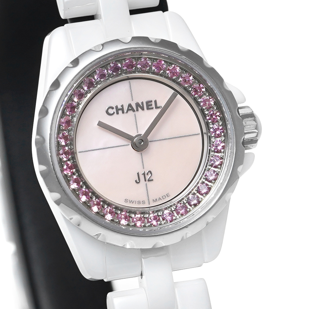 CHANEL(シャネル)のJ12 コレクター XS ピンクサファイア Ref.H5512 中古品 レディース 腕時計 レディースのファッション小物(腕時計)の商品写真