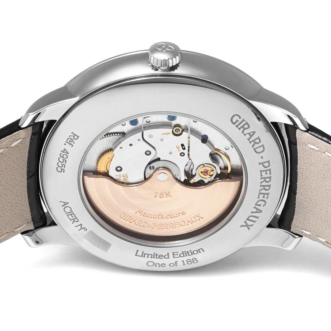 GIRARD-PERREGAUX(ジラールペルゴ)の1966 40mm インフィニティ エディション Ref.49555-11-632-BB60 中古美品 メンズ 腕時計 メンズの時計(腕時計(アナログ))の商品写真