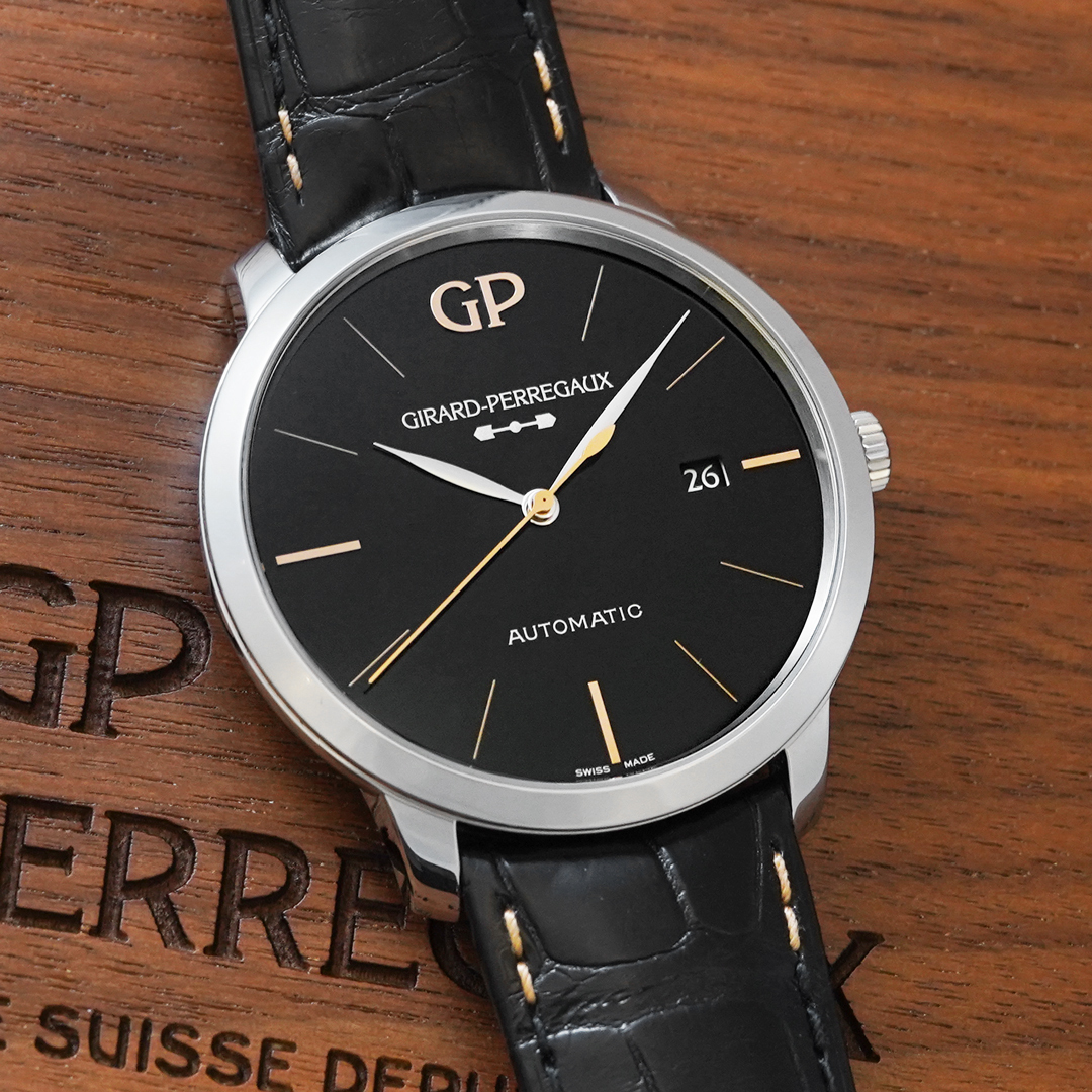 GIRARD-PERREGAUX(ジラールペルゴ)の1966 40mm インフィニティ エディション Ref.49555-11-632-BB60 中古美品 メンズ 腕時計 メンズの時計(腕時計(アナログ))の商品写真