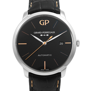 ジラールペルゴ(GIRARD-PERREGAUX)の1966 40mm インフィニティ エディション Ref.49555-11-632-BB60 中古美品 メンズ 腕時計(腕時計(アナログ))