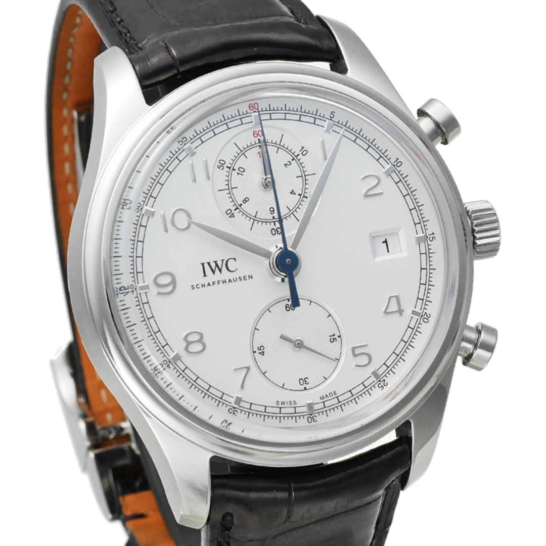 IWC(インターナショナルウォッチカンパニー)のポルトギーゼ クロノグラフ クラシック Ref.IW390403 中古品 メンズ 腕時計 メンズの時計(腕時計(アナログ))の商品写真