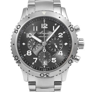 ブレゲ(Breguet)のタイプXXI Ref.3810ST/92/SZ9 中古品 メンズ 腕時計(腕時計(アナログ))