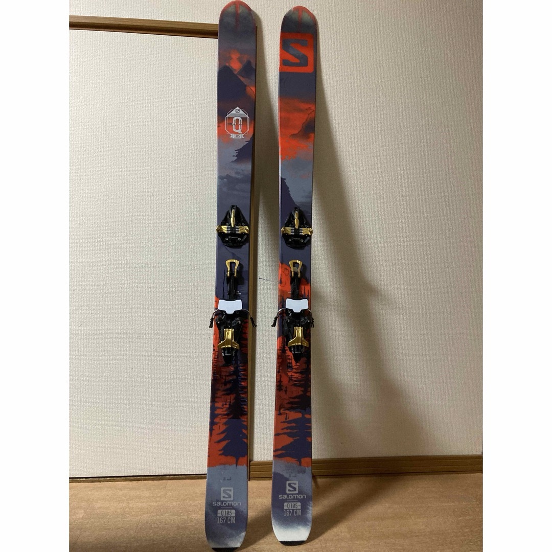 SALOMON(サロモン)の2点セット⭐︎サロモン　167cm キングピン　バックカントリースキー スポーツ/アウトドアのスキー(板)の商品写真