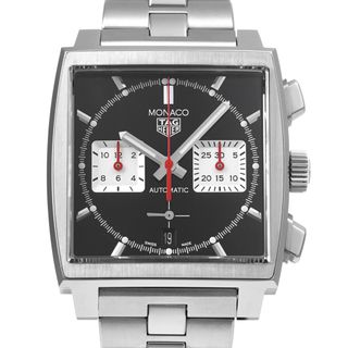 タグホイヤー(TAG Heuer)のモナコ キャリバーホイヤー02 クロノグラフ Ref.CBL2113.BA0644 中古品 メンズ 腕時計(腕時計(アナログ))