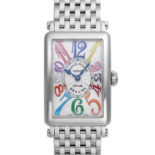 フランクミュラー(FRANCK MULLER)のロングアイランド カラードリーム Ref.902QZ COR DRM 中古品 レディース 腕時計(腕時計)