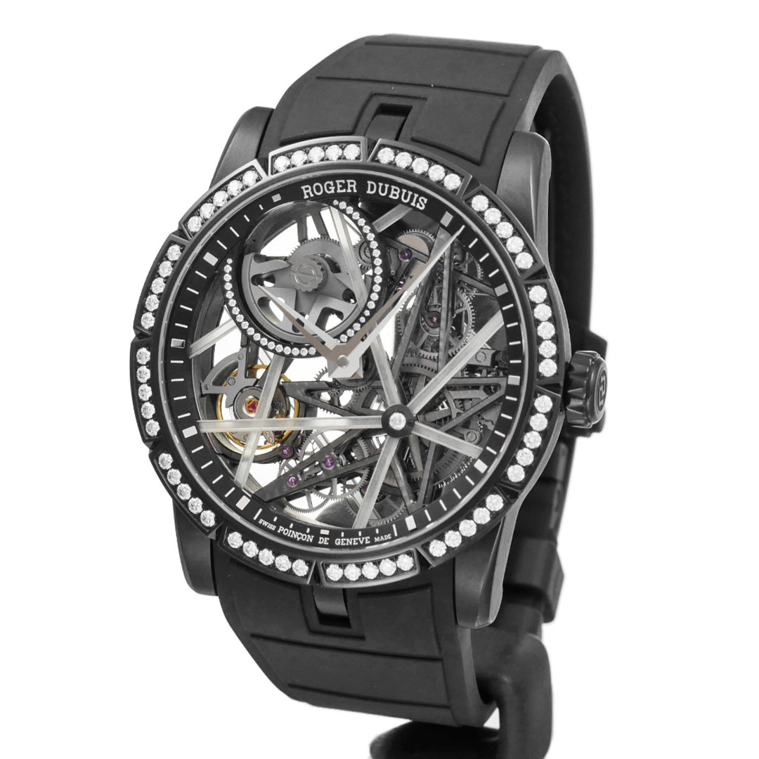 ROGER DUBUIS(ロジェデュブイ)のエクスカリバー ブラック ライト 88本限定 Ref.DBEX0756 中古品 メンズ 腕時計 メンズの時計(腕時計(アナログ))の商品写真